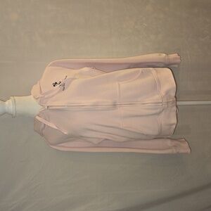 Disney Parks Womens Minnie Mouse Embroidered Full Zip Hoodie Sweatshirt Large